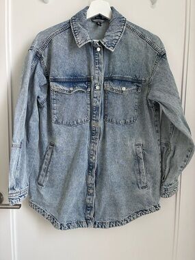 H&M Light Wash Denim Jacket